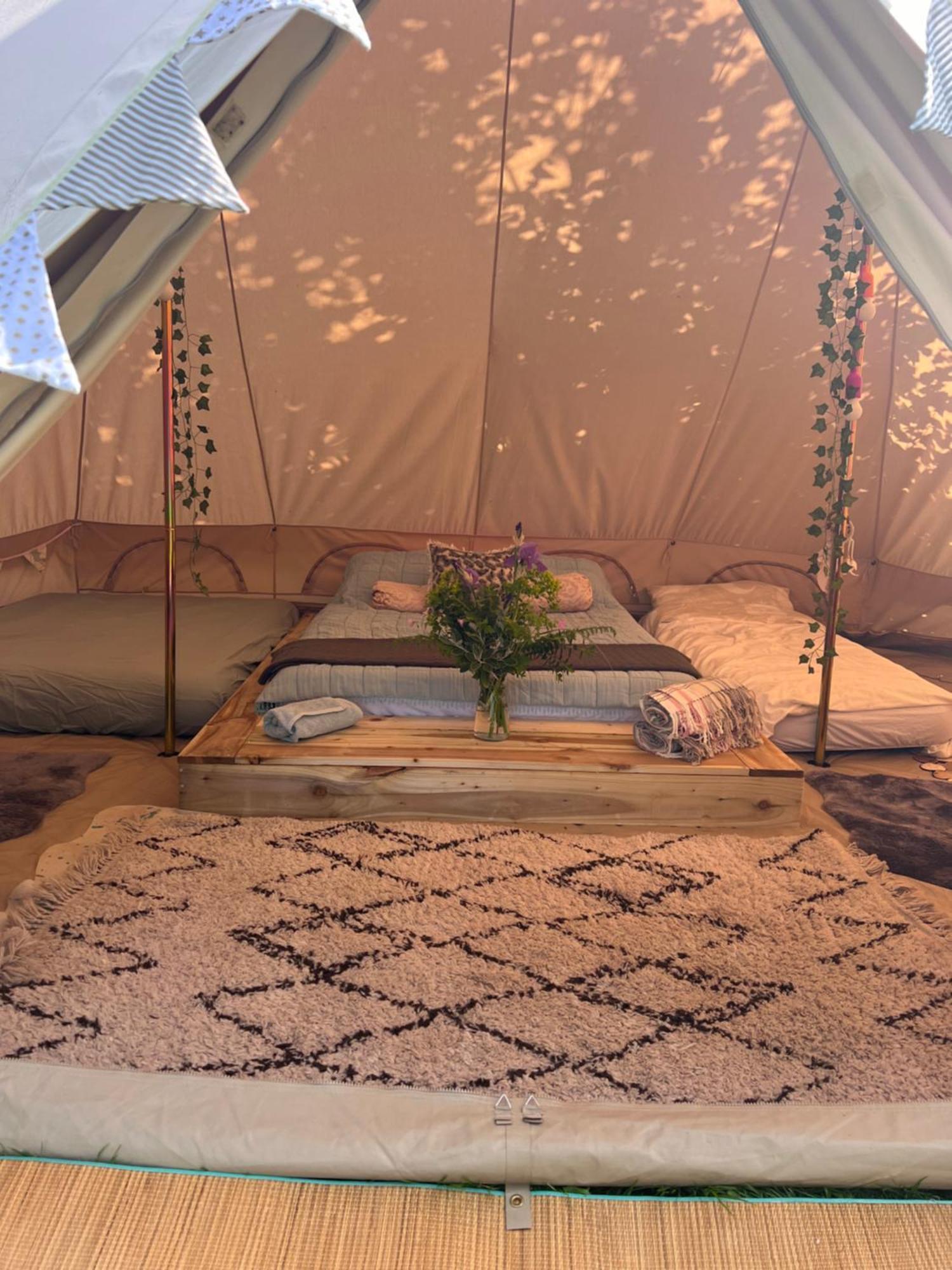 Bluebell Tent At Ballyward Croft Ardkeen Exterior foto
